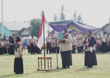 Hari Pramuka ke-64, Kwarcab Pringsewu Gelar Pesta Siaga Meriah di Sukoharjo