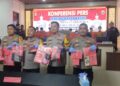 Polres Mesuji Ringkus 13 Tersangka Penyalahgunaan Narkoba, 3 Diantaranya IRT