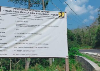 Masyarakat Minta Kejagung Dan BPK RI Lakukan Pengawasan Proyek 29 M Di Tubaba