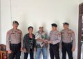Sat Samapta Polres Mesuji Terima Penyerahan Sepucuk Senpira Ilegal Dari Tokoh Masyarakat