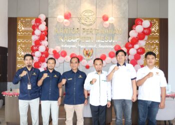Kepala BPN Mesuji Terima Kunjungan Kerja Kepala KPKNL Metro, Ini Agendanya