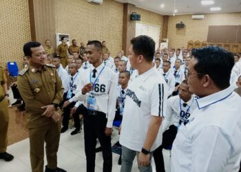 Bupati Pringsewu Buka Seleksi Program Magang ke Jepang, Ratusan Peserta Ikuti Tes