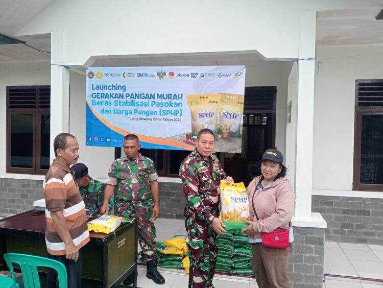 Hadapi Kenaikan Beras Signifikan, TNI Gelar GPM serentak Se Indonesia.