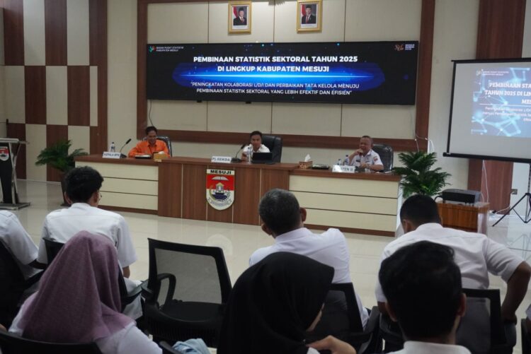Pemkab dan BPS Mesuji Gelar FGD Statistik Sektoral Tahun 2025