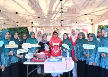 Tingkatkan Konsumsi Pangan Lokal, Pemkot Metro Gelar Pasar Tani Metro Bahagia