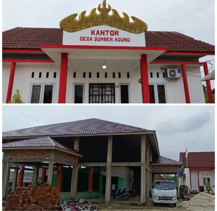 Bangun GSG, Kades Sumber Agung : Wujudkan Harapan Masyarakatt