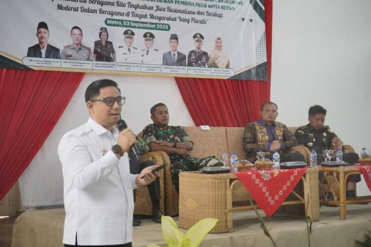 Marak Aksi Demontrasi, Pemkot Metro Ajak Tokoh Lintas Agama Jaga Persatuan dan Kesatuan