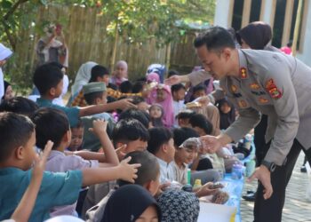 Kapolres Pringsewu Tanamkan Nilai Anti-Bullying Sejak Dini di SD Mutiara Bangsa