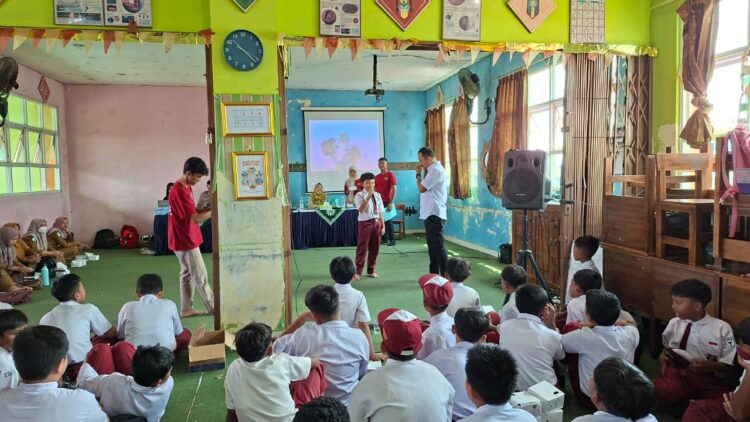 Polres Pringsewu Gandeng Pemkab Edukasi Siswa SD tentang Pencegahan Kekerasan Perempuan dan Anak