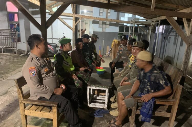 Polsek Pardasuka Bersama TNI dan Satpol-PP Gelar Patroli Gabungan Jaga Keamanan Wilayah