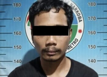 Miliki 10,9 Tembakau Gorilla dan Alat Timbang, Tersangka FP Diamankan di Mapolres Metro