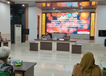 Polres Mesuji Gelar Forum Konsultasi Publik, Fokus Tingkatkan Kualitas Layanan