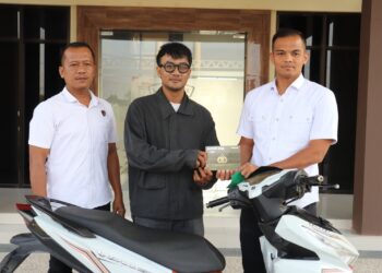 Motor Warga Panjang Hilang 3 Tahun, Ditemukan Kembali Saat Razia Polres Pringsewu