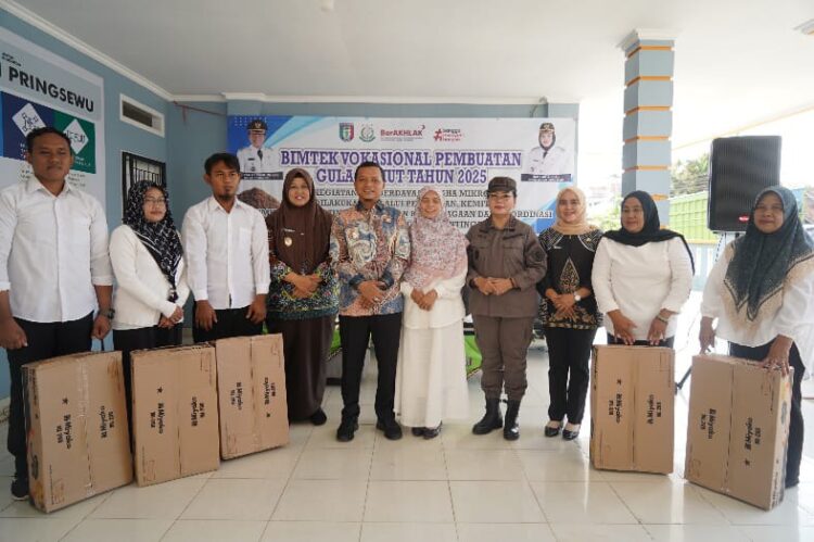 Bupati Pringsewu Dukung UMKM Lewat Bimtek Vokasional Gula Semut