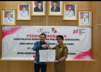 Lagi,. Pemkab Lampura MOU Bersama Investor Budidaya Peternakan Dan Perikanan