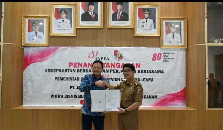 Lagi,. Pemkab Lampura MOU Bersama Investor Budidaya Peternakan Dan Perikanan