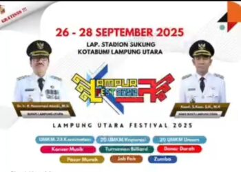 Lampung Utara Festival 2025, Wujud Sinergi Lintas Sektor, Dorong Kemajuan Ekonomi Kerakyatan