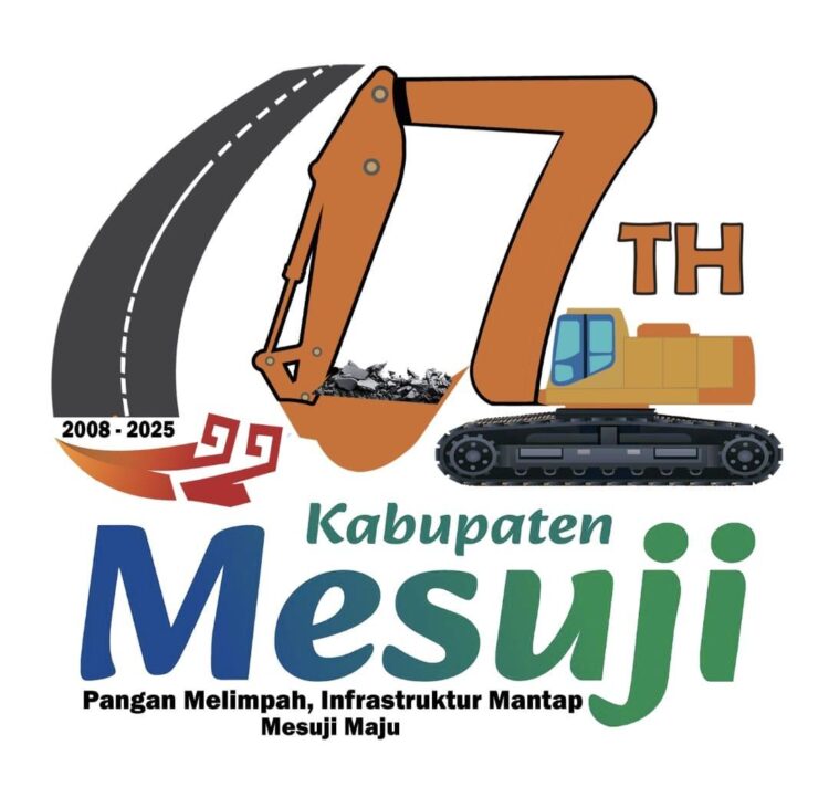 Kepala Kantor ATR/BPN Mesuji Launching Logo dan Tema HUT ke-17 Kabupaten Mesuji tahun 2025