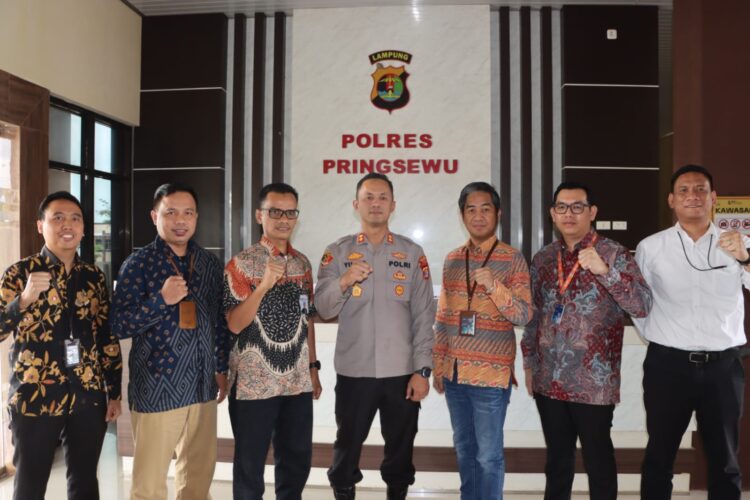 Polres Pringsewu Gandeng Bank Himbara Bahas Kendala Kredit UMKM