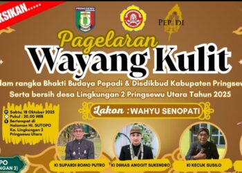 Warga Kenanga Pringsewu Utara Gelar Bersih Desa 2025, Meriah dengan Pengajian Akbar dan Wayang Kulit Semalam Suntuk