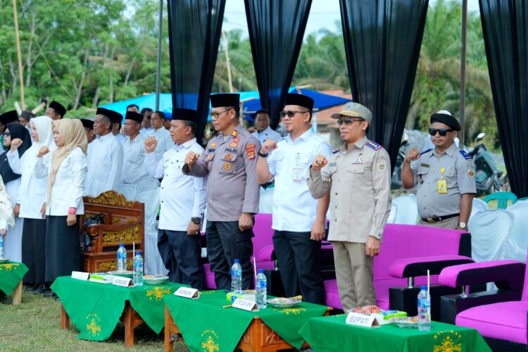 Kakan ATR/BPN Mesuji Hadiri Apel Hari Santri Tahun 2025