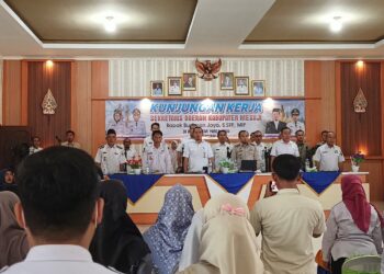 Pemkab Mesuji dan ATR/BPN Gelar Sosialisasi Penyuluhan Hukum Pengelolaan Tanah Aset Desa