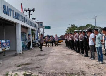 Siaga Kompi III Polres Mesuji Gelar Patroli Intensif Di Wilayah Rawan Kejahatan Dan Tempat Wisata