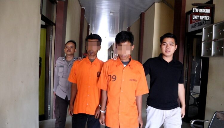 Polres Pringsewu Tangkap Dua Pelaku Begal Petugas Kebersihan, Motor Korban Berhasil Dikembalikan