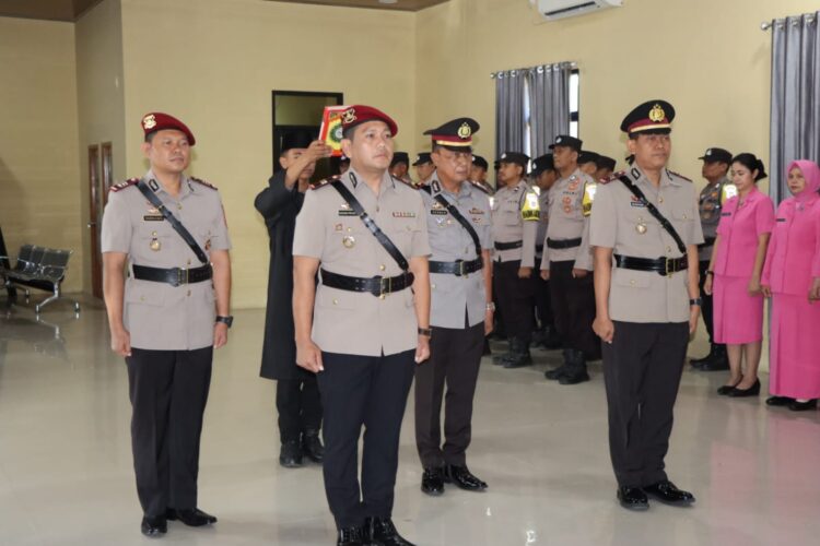 Pejabat Utama Polres Pringsewu Berganti, Kapolres Tekankan Regenerasi dan Pelayanan Publik