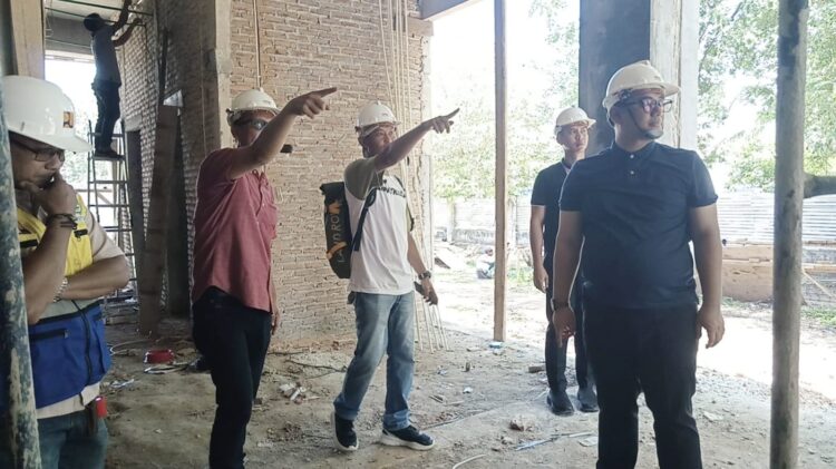 Sidak Proyek di Metro, Rafieq Ingatkan Rekanan Utamakan Kualitas