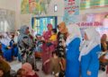 Tekan Angka Stunting, IKWI Metro Salurkan Bantuan di Posyandu Nusa Indah