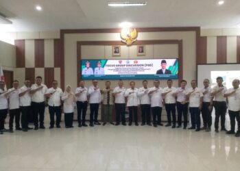 BPN Mesuji Ikuti FGD Penyusunan Dokumen Studi Kelayakan Pengembangan Ekonomi dan Pemberdayaan Masyarakat Transmigrasi