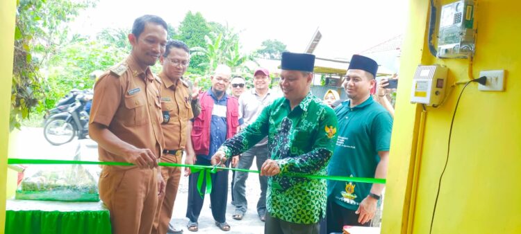 BAZNAS Kota Metro Luncurkan Program Bantuan Sosial Sumur Air Bersih Bagi Warga Yosodadi