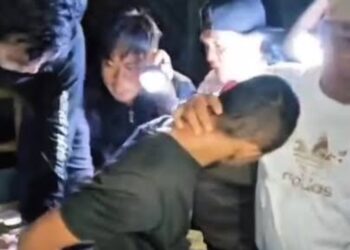 Sembunyi Dikebun Singkong, Pelaku Pembunuh Ayah Kandung  Ditangkap  Polisi