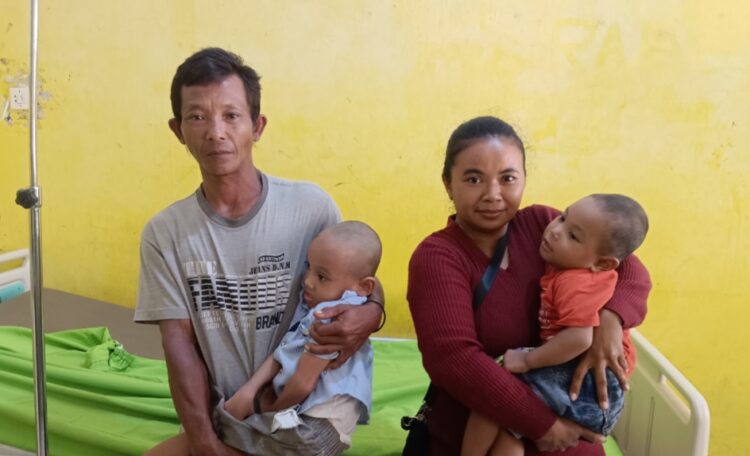 Orang Tua Balita Penderita Gizi buruk, Minta Bantuan Bupati Dan Wakil Bupati Lampura