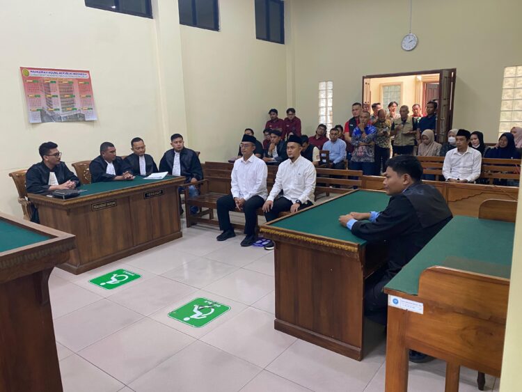 JPU Kejari Pringsewu Bacakan Dakwaan Korupsi Bimtek Aparatur Desa pada Sidang Perdana di Tipikor Tanjung Karang