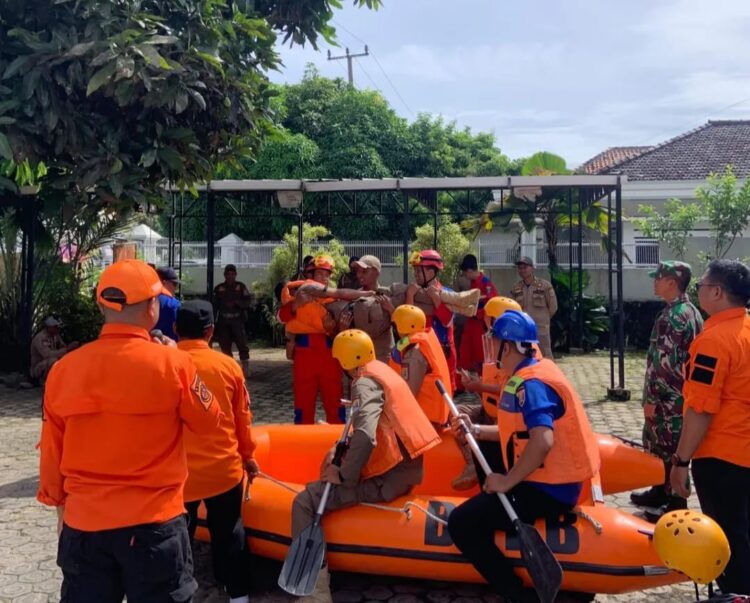 Waspada Cuaca Ektrim, BPBD Kota Metro Lakukan Mitigasi Bencana