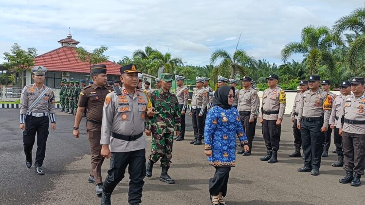Jelang Nataru, Polres Mesuji Laksanakan Apel Gelar Pasukan Operasi Kepolisian Terpusat Lilin 2025