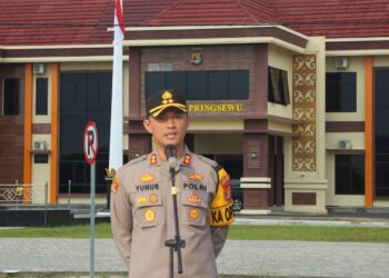 Polres Pringsewu Imbau Warga Rayakan Tahun Baru Tanpa Euforia Berlebihan