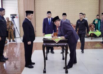 Bupati Pringsewu Resmi Lantik 10 Pejabat Pimpinan Tinggi Pratama