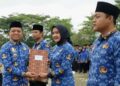Apel Perdana 2026, Bupati Pringsewu Serahkan 34 SK PPPK dan 456 SK PPPK Paruh Waktu.