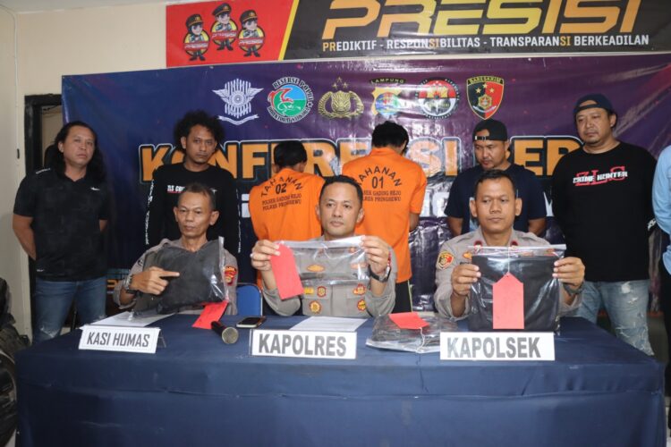 Polres Pringsewu Ungkap Kasus Pembunuhan di Lapo Tuak, Dua Pelaku Diamankan