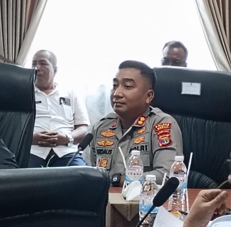 Kapolres Mesuji Hadiri Rakor Penyelesaian Sengketa Masyarakat Dengan PT SIP