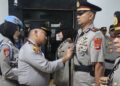 Kapolres Mesuji Pimpin Sertijab 3 Perwiranya, Ini Rinciannya