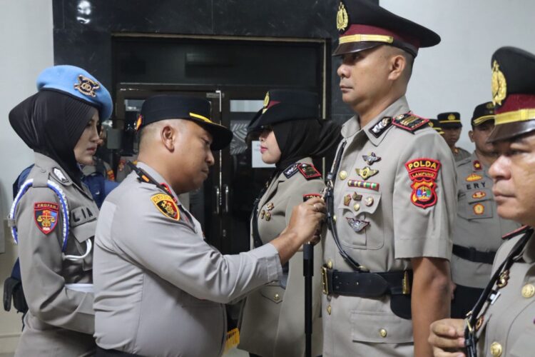 Kapolres Mesuji Pimpin Sertijab 3 Perwiranya, Ini Rinciannya