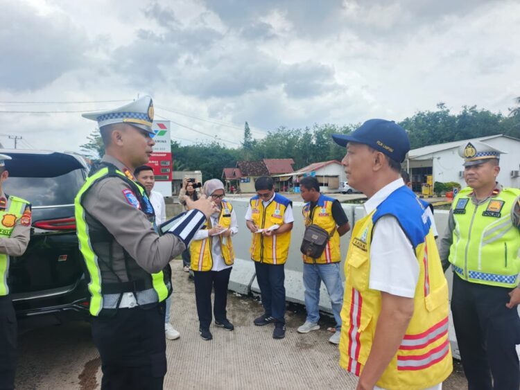 Jelang Ops Ketupat Krakatau 2026, Kasatlantas Polres Mesuji Cek Kesiapan Pos Pam dan Pos Yan