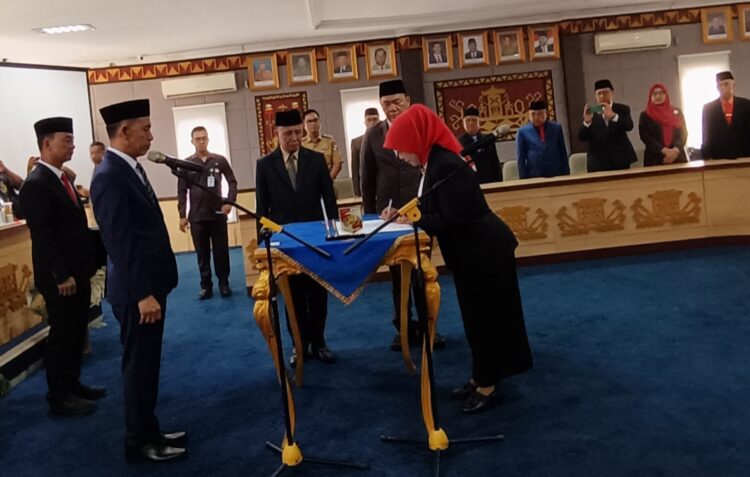 Dina Prawita Rini  Jabat Pj  Sekda Lampung Utara