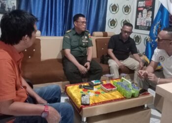 Waduh…!! Anggota Kodim  Gruduk Sekretariat PWI Lampura