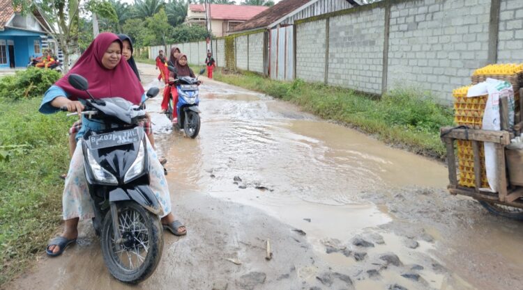 Rusak Parah, Masyarakat 4 Desa Di Sungkai Utara, Minta Bupati Perbaiki Jalan Rusak