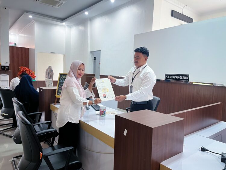 Polres Pringsewu Hadirkan Layanan SKCK di MPP, Warga Kini Lebih Mudah Urus Administrasi